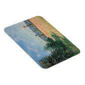 アルフレッド・シスレー - 朝の太陽に照らされたサユールの草原 マグネット (右側)