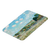 アルフレッド・シスレー - 草原 マグネット (左側)