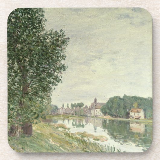 アルフレッド・シスレー| Moret-sur-Loing コースター (正面)