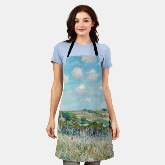 アルフレッド・シズリー – ザメドウ エプロン (着用した状態)