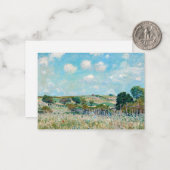 アルフレッド・シズリー – ザメドウ ノートカード (正面/裏面インサイチュ)