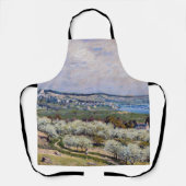 アルフレッド・シズリー – テラス・アットサンジェルマン,春 エプロン (正面)