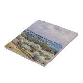 アルフレッド・シズリー – テラス・アットサンジェルマン,春 タイル (側面)