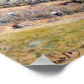 アルフレッド・シズリー – テラス・アットサンジェルマン,春 ポスター (角)