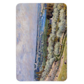 アルフレッド・シズリー – テラス・アットサンジェルマン，春 マグネット (縦)