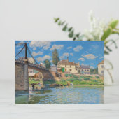 アルフレッド・シズリー – ブリッジアットヴィレヌーヴラガレンヌ サンキューカード (スタンド正面)