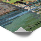 アルフレッド・シズリー – ブリッジアットヴィレヌーヴラガレンヌ ポスター (角)