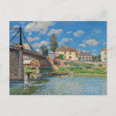 アルフレッド・シズリー – ブリッジアットヴィレヌーヴラガレンヌ ポストカード (正面)