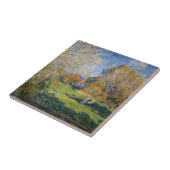 アルフレッド・シズリー – モンジェロンのホーシャードの庭 タイル (側面)