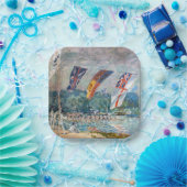 アルフレッド・シズリー – レガッタアットモレーシー ペーパープレート (パーティー)