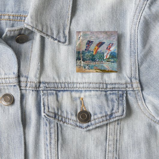 アルフレッド・シズリー – レガッタアットモレーシー 缶バッジ (インサイチュ)