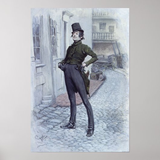 アルフレッド・ジングル氏 ポスター (正面)