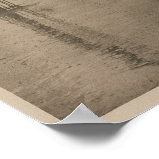 アルフレッド・スティエグリッツ春シャワー写真 ポスター (角)