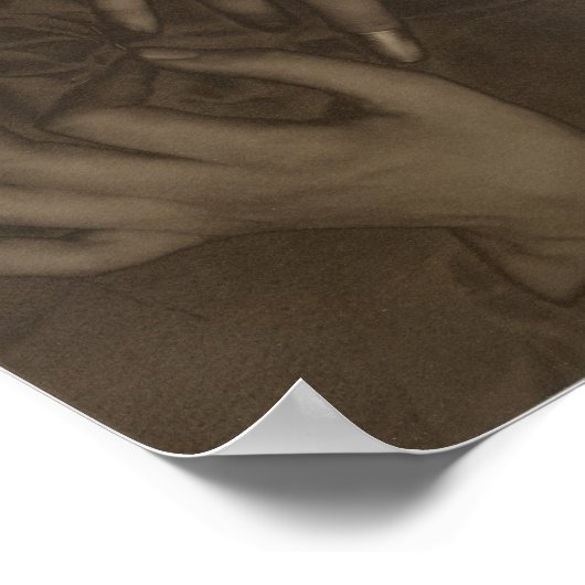 アルフレッド・スティエグリッツ – ジョージア・オキーフェハンズ写真 ポスター (角)