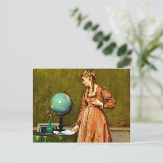 アルフレッド・スティーブンスの海外からのニュース ポストカード (スタンド正面)