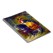 アルフレッド・ド・ドルーによる森への入り口 ノートブック (右側)