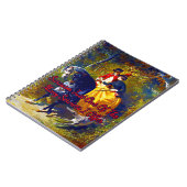 アルフレッド・ド・ドルーによる森への入り口 ノートブック (左側)