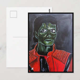 アルフレッド・フォックスによるゾンビの絵 ポストカード