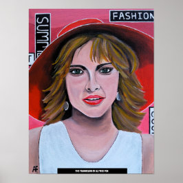 アルフレッド・フォックスによるマネキンの絵画 ポスター