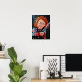 アルフレッド・フォックスによる人形の絵 ポスター (ホームオフィス)