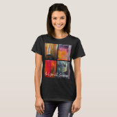 アルフレッド・フォックスによる四季の絵画 Tシャツ (正面フル)