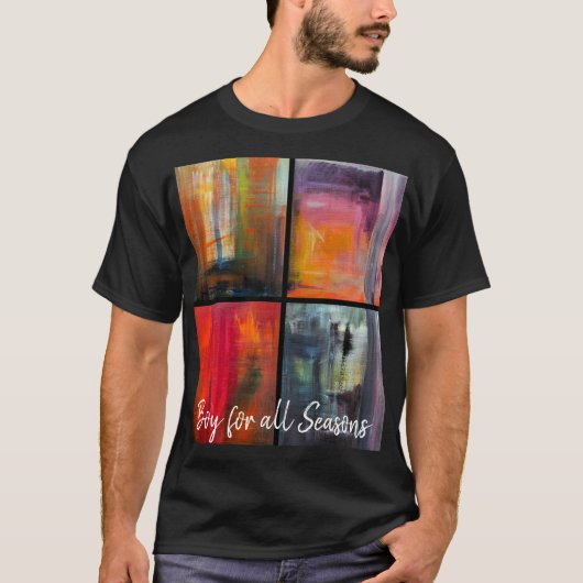 アルフレッド・フォックスによる四季の絵画 Tシャツ (正面)