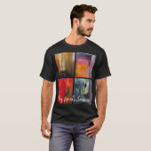 アルフレッド・フォックスによる四季の絵画 Tシャツ (正面フル)
