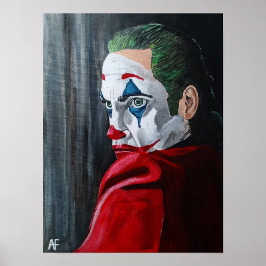 アルフレッド・フォックスによる悪役の絵 ポスター (正面)