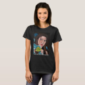 アルフレッド・フォックスによる星に阻まれた恋人の絵 Tシャツ (正面フル)