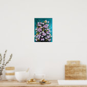 アルフレッド・フォックスによる春の花束の絵画 ポスター (キッチン)
