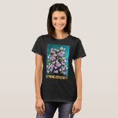 アルフレッド・フォックスによる春の花束の絵画 Tシャツ (正面フル)