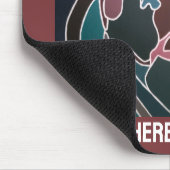 アルフレッド・フォックスによる男性の肖像画 マウスパッド (コーナー)