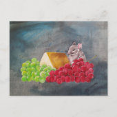 アルフレッド・フォックスによる絵画「不請けの客」 ポストカード (正面)