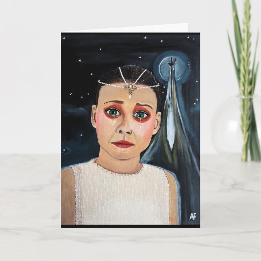 アルフレッド・フォックスによる絵画「皇后」 カード (正面)