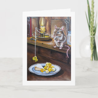アルフレッド・フォックスによる絵画「The Little Angler」 カード