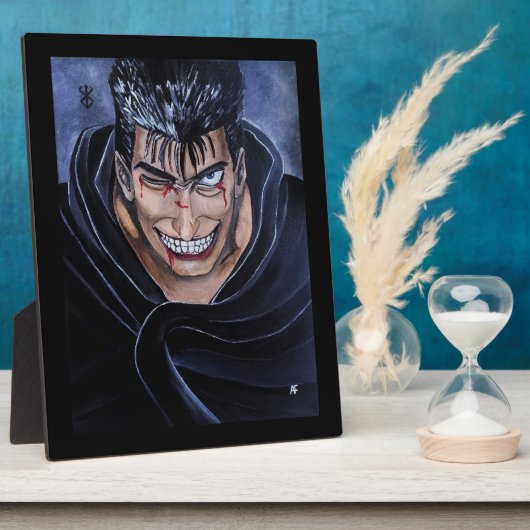 アルフレッド・フォックスによる絵画「The Marked Sufferer」 フォトプラーク (側面)