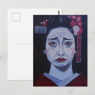 アルフレッド・フォックスによる美しく悲しい絵画 ポストカード