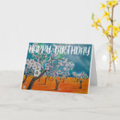 アルフレッド・フォックスによる『アルメンドロスの庭』 カード (黄色い花)