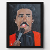 アルフレッド・フォックスによる『コメディアンの絵』 フォトプラーク (正面)