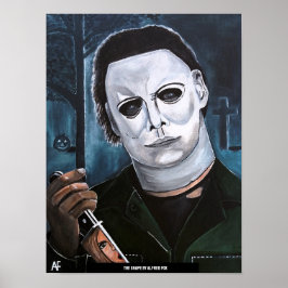 アルフレッド・フォックスによる「ザ・シェイプ」絵画 ポスター