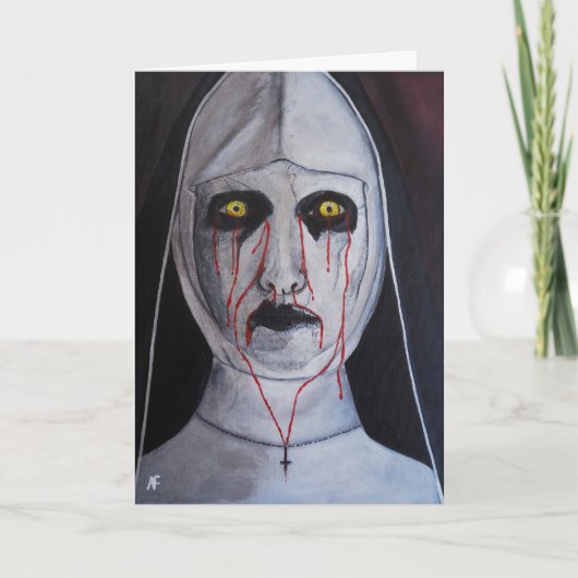 アルフレッド・フォックスによる「光の影」の絵画 カード (正面)