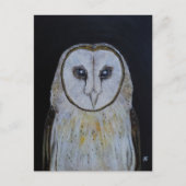 アルフレッド・フォックスによる「夜の幽霊」絵画 ポストカード (正面)