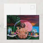アルフレッド・フォックスによる「魂のシンフォニー」絵画 ポストカード