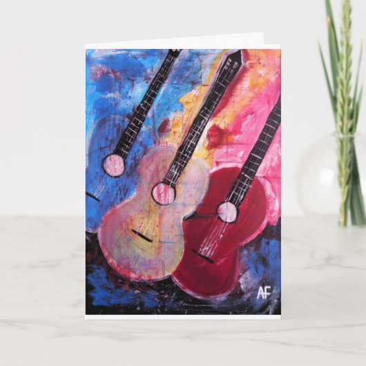アルフレッド・フォックスによる「Jamming be Goode Painting」 カード (正面)
