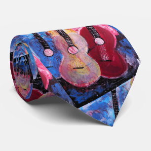 アルフレッド・フォックスによる「Jamming be Goode Painting」 ネクタイ