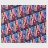 アルフレッド・フォックスによる「Jamming be Goode Painting」 ラッピングペーパー (フラット)