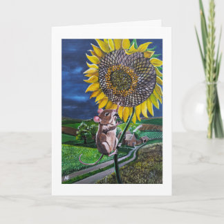 アルフレッド・フォックスによる「The Sunflower Summit Painting」 カード
