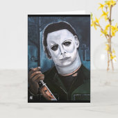 アルフレッド・フォックスのシェイプ・ペインティング カード (黄色い花)