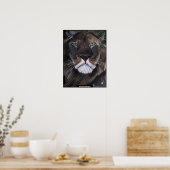 アルフレッド・フォックスの『獣の王』絵画 ポスター (キッチン)