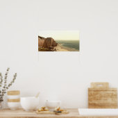 アルフレッド・ブリッシャーのマンチェスター近くの静かな日 ポスター (キッチン)